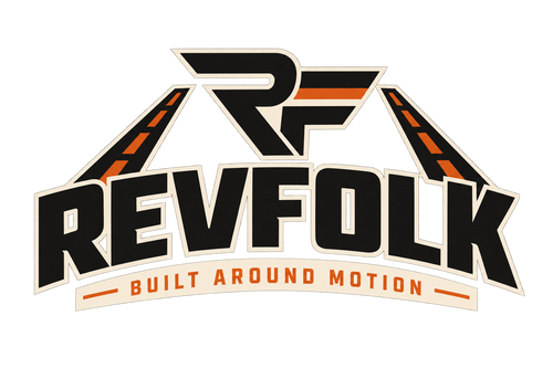 REVFOLK Built Around Motion T-shirt artwork