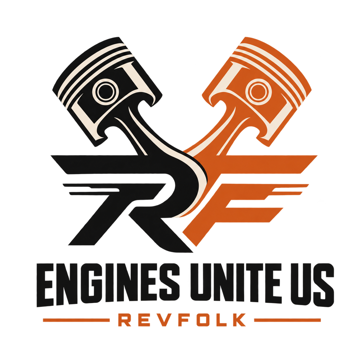 REVFOLK Engines Unite Us T-shirt artwork